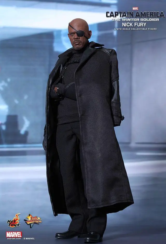 Alt view image 5 of 6 - hot toys ht902541 1:6 scale nick fury director of s.h.i.e.l.d. figure