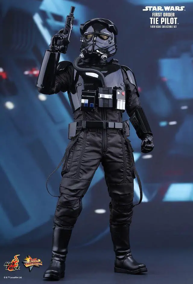 Alt view image 3 of 5 - Figure Hot Toys MMS324 - Star Wars : The Force Awakens - First Order Tie Pilot