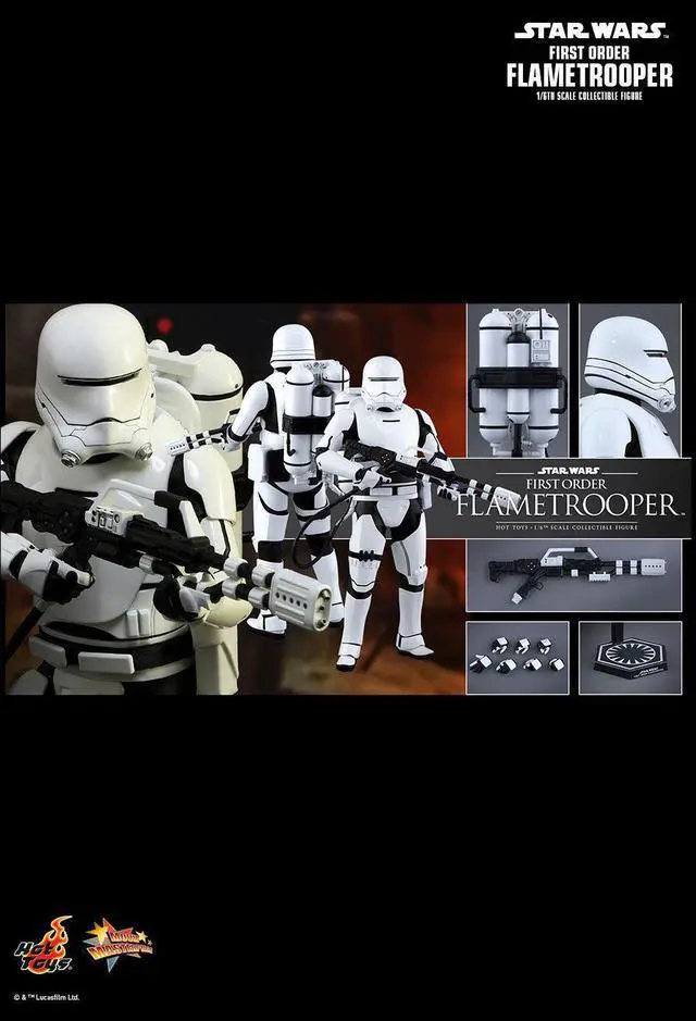 Alt view image 2 of 5 - Figure Hot Toys MMS326 - Star Wars : The Force Awakens - First Order Flametrooper