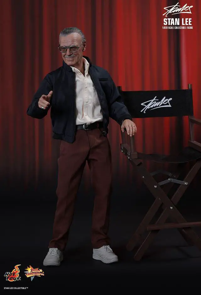 Alt view image 3 of 5 - Figure Hot Toys MMS327 - Marvel Comics - Stan Lee Collectible - Stan Lee