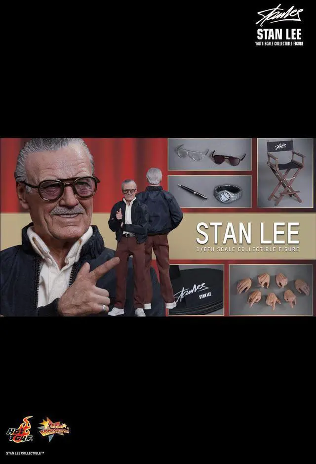 Alt view image 2 of 5 - Figure Hot Toys MMS327 - Marvel Comics - Stan Lee Collectible - Stan Lee