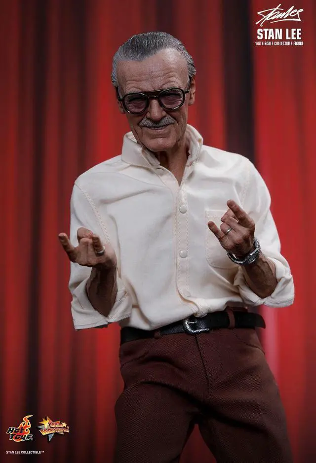 Alt view image 4 of 5 - Figure Hot Toys MMS327 - Marvel Comics - Stan Lee Collectible - Stan Lee