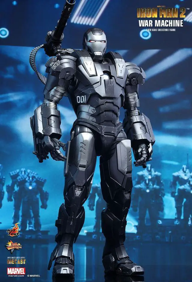 Alt view image 3 of 5 - Figure Hot Toys MMS331D13 - Marvel Comics - Iron Man 2 - War Machine
