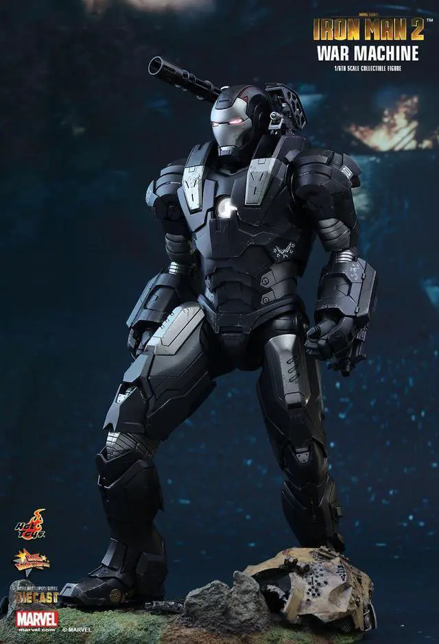 Alt view image 4 of 5 - Figure Hot Toys MMS331D13 - Marvel Comics - Iron Man 2 - War Machine