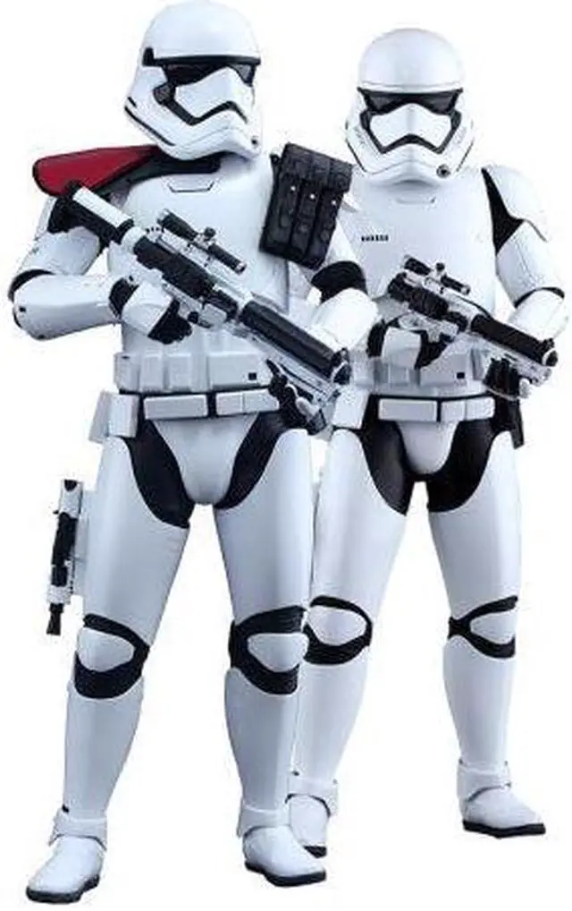 Main image of Figure Hot Toys MMS335 - Star Wars : The Force Awakens - First Order Stormtrooper Officer And First Order Stormtrooper