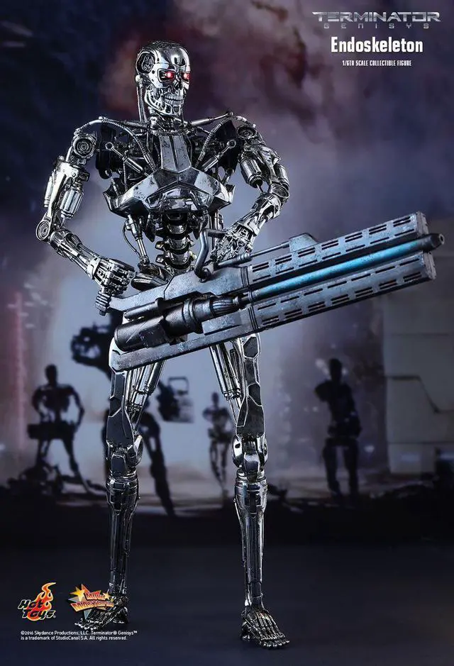 Alt view image 3 of 5 - Figure Hot Toys MMS352 - Terminator Genisys - Endoskeleton