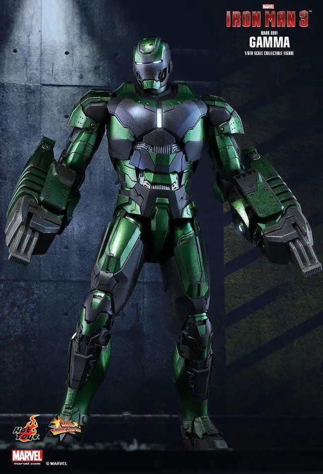 Alt view image 5 of 6 - hot toys iron man 3 gamma mark xxvi 1/6th scale collectible figure