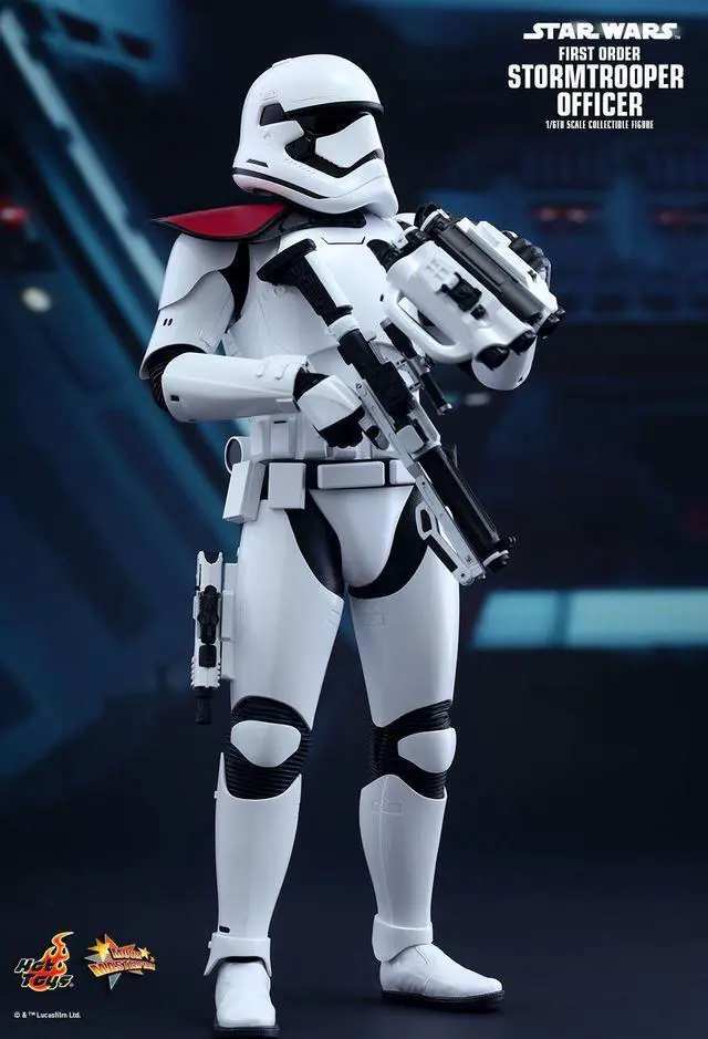 Alt view image 7 of 9 - Star Wars First Order Stormtrooper Officer 1:6 Scale Collectible Figure