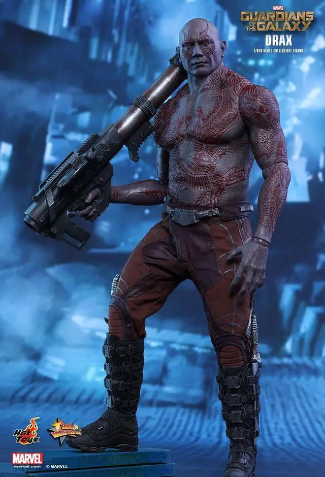 Alt view image 3 of 5 - Figure Hot Toys MMS355 - Marvel Comics - Guardians Of The Galaxy - Drax