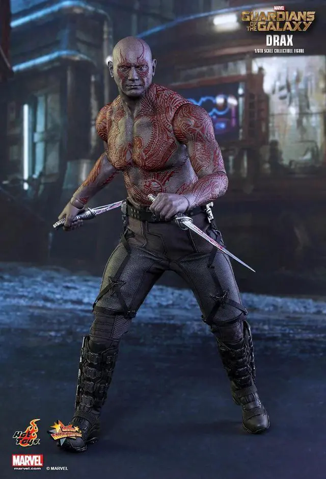 Alt view image 4 of 5 - Figure Hot Toys MMS355 - Marvel Comics - Guardians Of The Galaxy - Drax