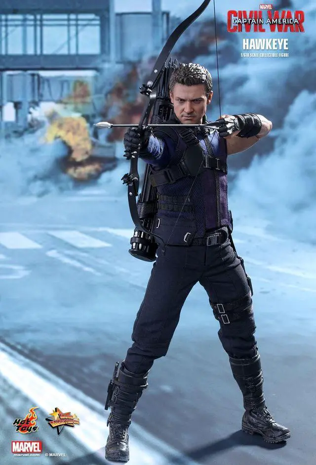 Alt view image 3 of 5 - Figure Hot Toys MMS358 - Marvel Comics - Captain America : Civil War - Hawkeye