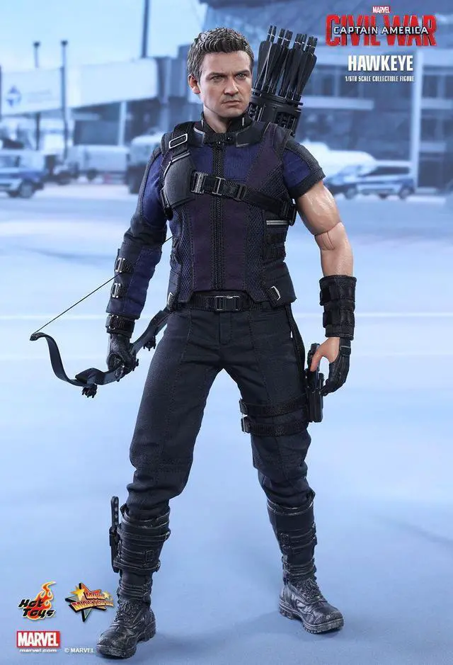 Alt view image 4 of 5 - Figure Hot Toys MMS358 - Marvel Comics - Captain America : Civil War - Hawkeye