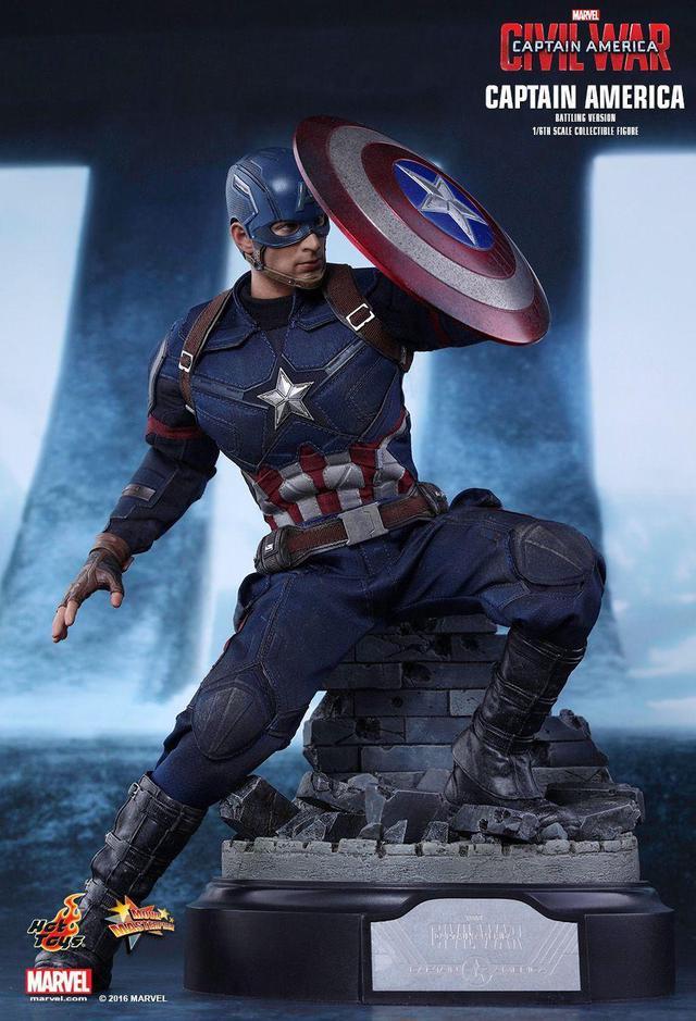 Hot toys captain america best sale civil war battling version