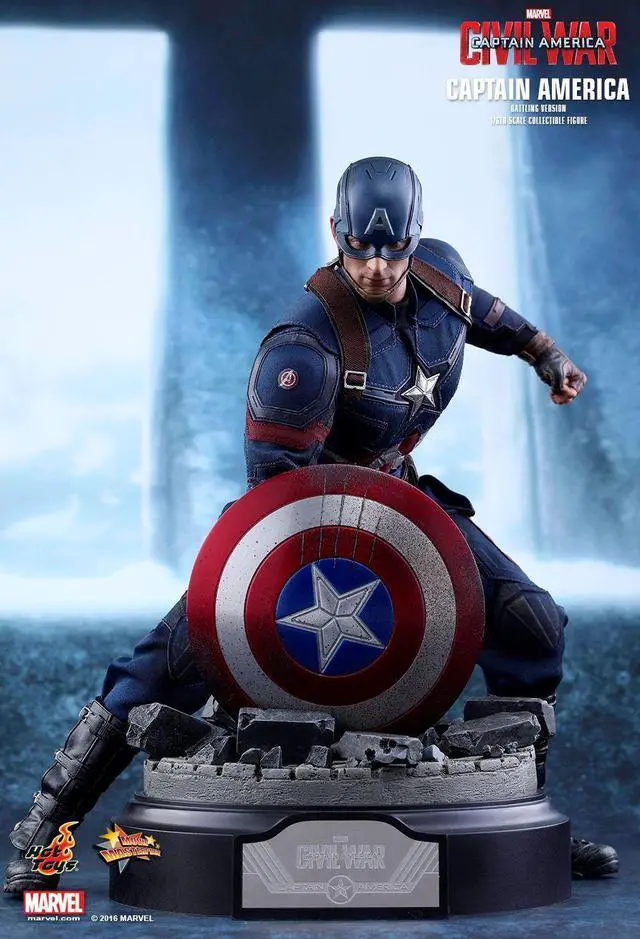 Alt view image 4 of 5 - Hot Toys Marvel Captain America Civil War Black Widow 1/6 Scale Figure