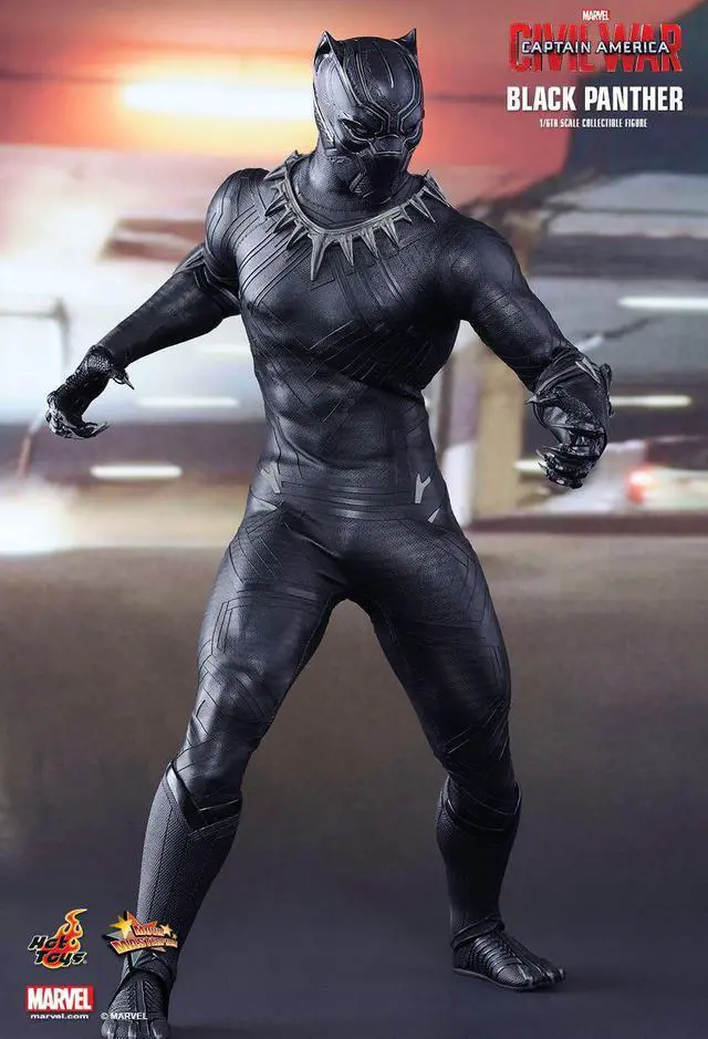 Alt view image 3 of 5 - Figure Hot Toys MMS363 - Marvel Comics - Captain America : Civil Wars - Black Panther