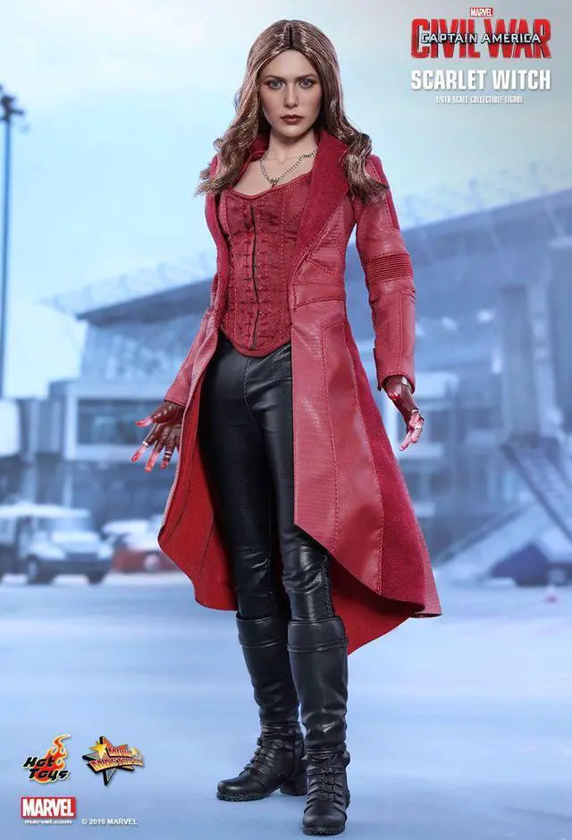 Alt view image 4 of 5 - Figure Hot Toys MMS370 - Marvel Comics - Captain America : Civil War - Scarlet Witch