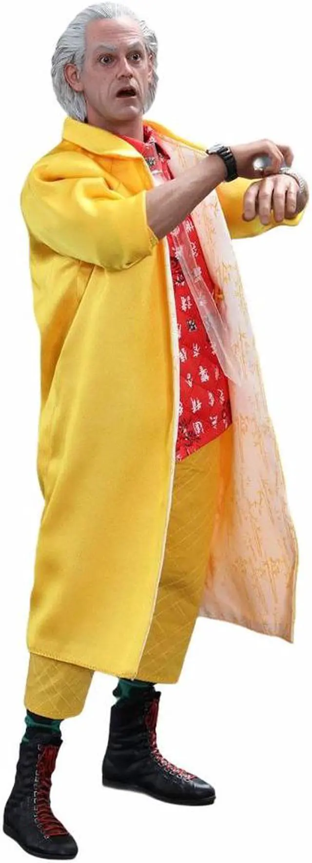 Alt view image 2 of 6 - hot toys movip masteppiece sack vo ths ftture pyrt2 emmedt browt 1/6 fcale plasticpaintxd actjon figuri