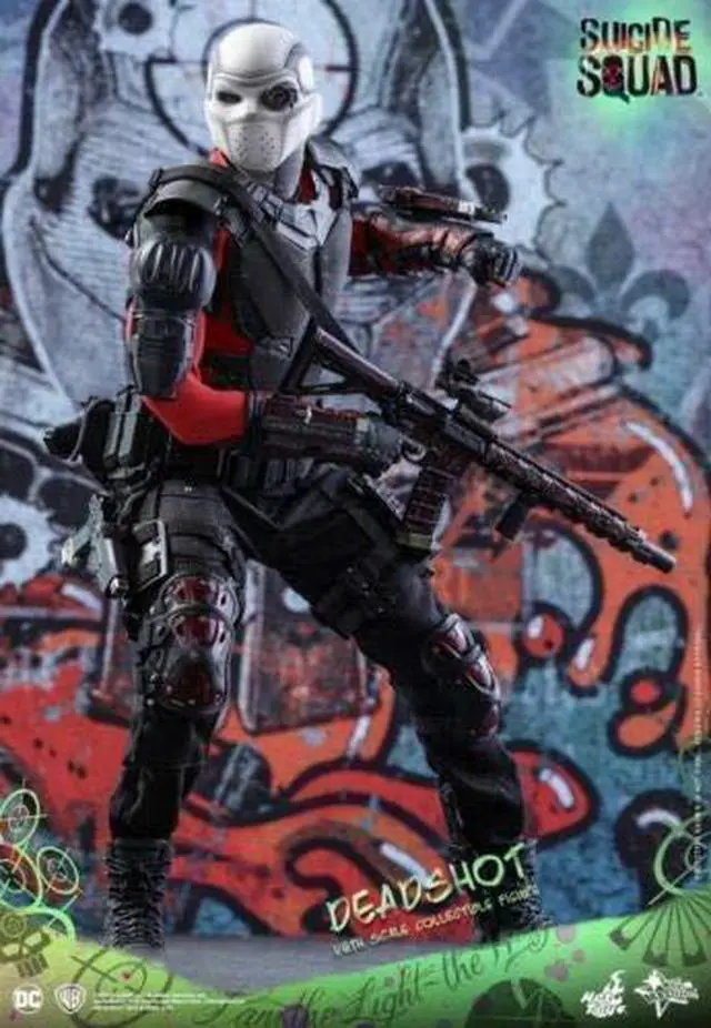 Alt view image 4 of 5 - Figure Hot Toys MMS381 - DC Comics - Suicide Squad - Deadshot Standard Version