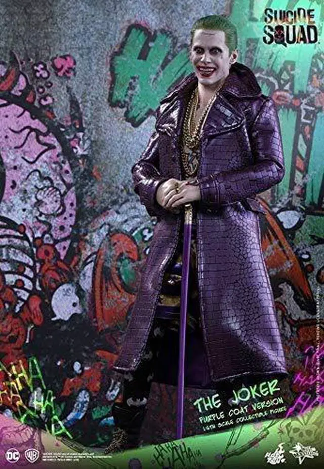 Alt view image 3 of 4 - Figure Hot Toys MMS382 - DC Comics - Suicide Squad - The Joker Purple Coat Version Standard version