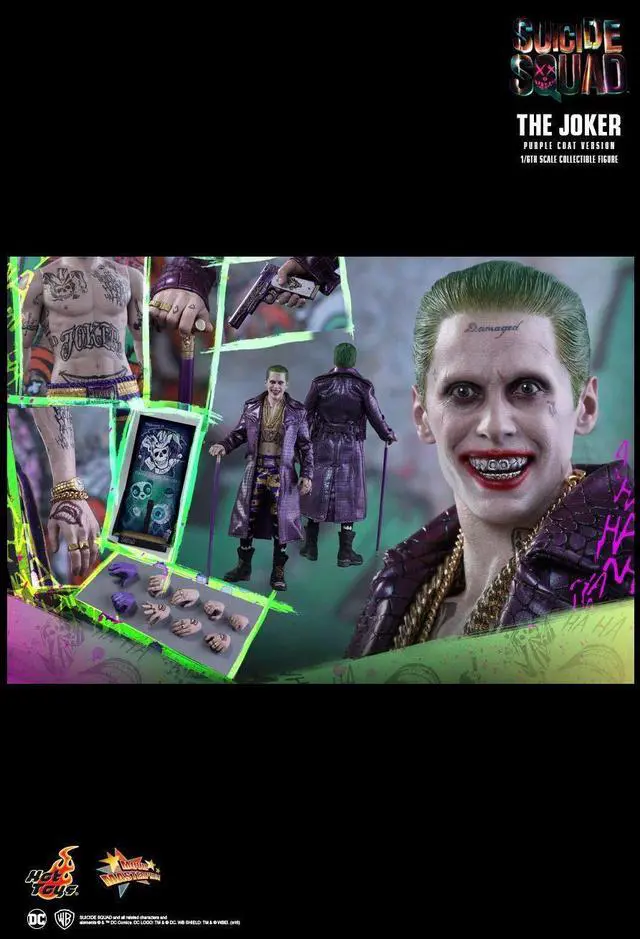 Alt view image 2 of 4 - Figure Hot Toys MMS382 - DC Comics - Suicide Squad - The Joker Purple Coat Version Standard version