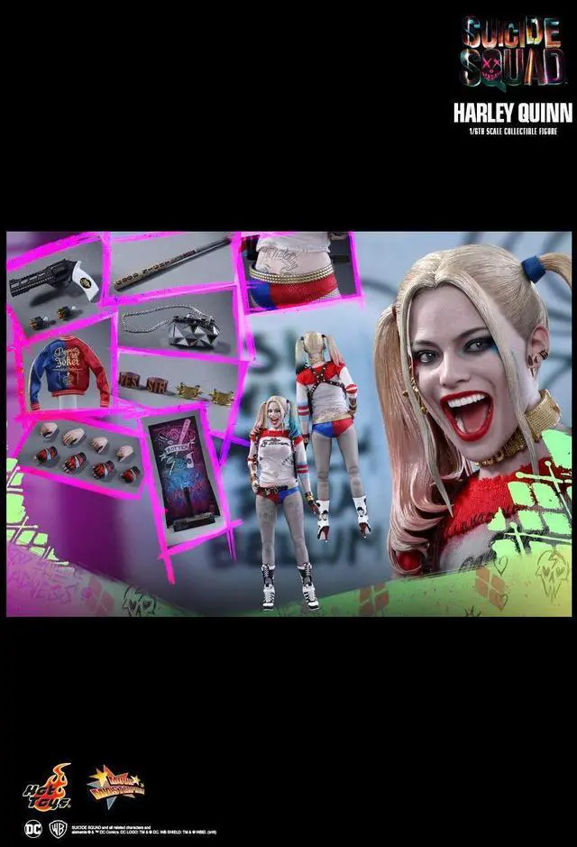 Alt view image 2 of 5 - Figure Hot Toys MMS383 - DC Comics - Suicide Squad - Harley Quinn Standard Version