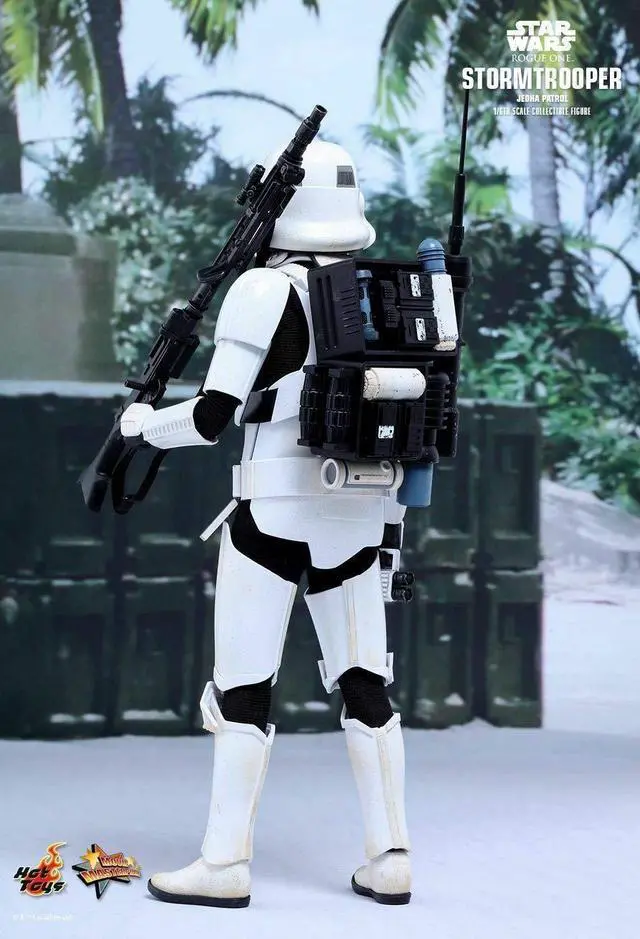 Alt view image 4 of 5 - Figure Hot Toys MMS386 - Rogue One : A Star Wars Story - Stormtrooper Jedha Patrol