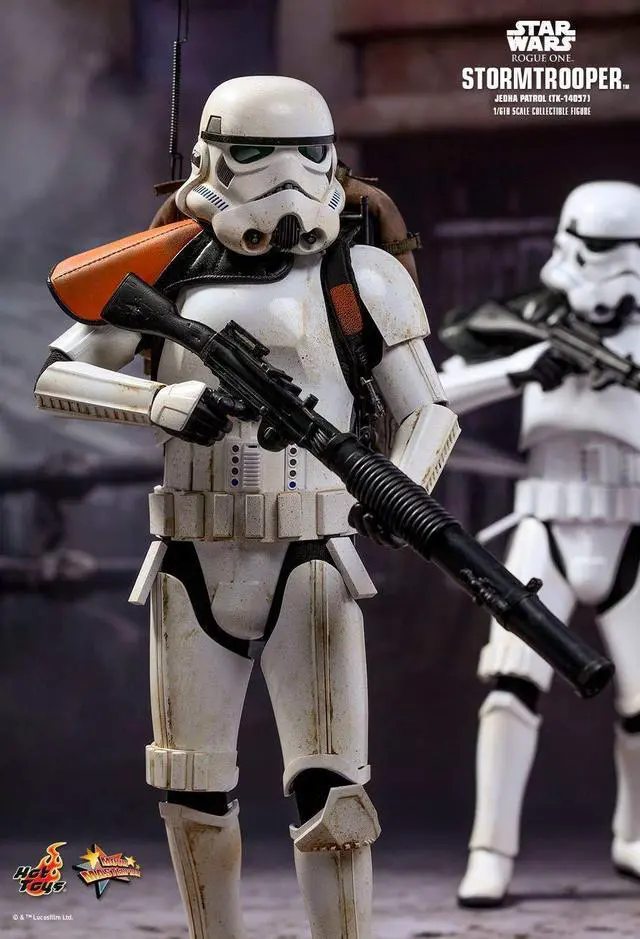 Alt view image 4 of 5 - Figure Hot Toys MMS392 - Rogue One : A Star Wars Story - Stormtrooper Jedha Patrol TK-14057