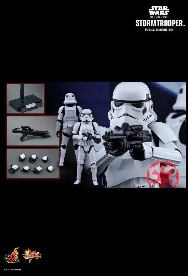 Alt view image 2 of 5 - Figure Hot Toys MMS393 - Rogue One : A Star Wars Story - Stormtrooper