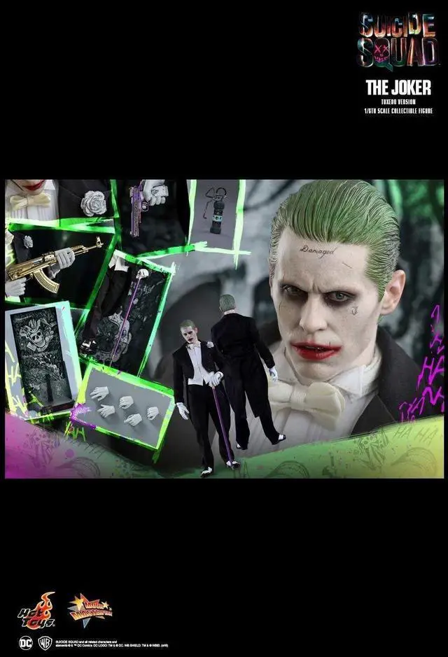 Alt view image 2 of 4 - Figure Hot Toys MMS395 - DC Comics - Suicide Squad - The Joker Tuxedo Version