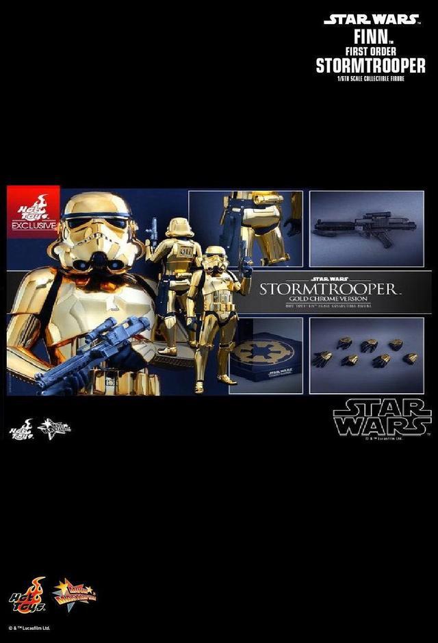 Figure Hot Toys MMS364 - Star Wars - Stormtrooper Gold Figure Hot Toys MMS364 - Star Wars - Stormtrooper Gold