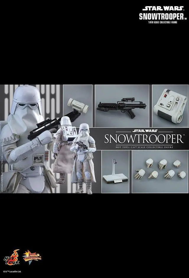 Alt view image 2 of 5 - Figure Hot Toys MMS397 - Star Wars 5 : The Empire Strikes Back - Snowtrooper