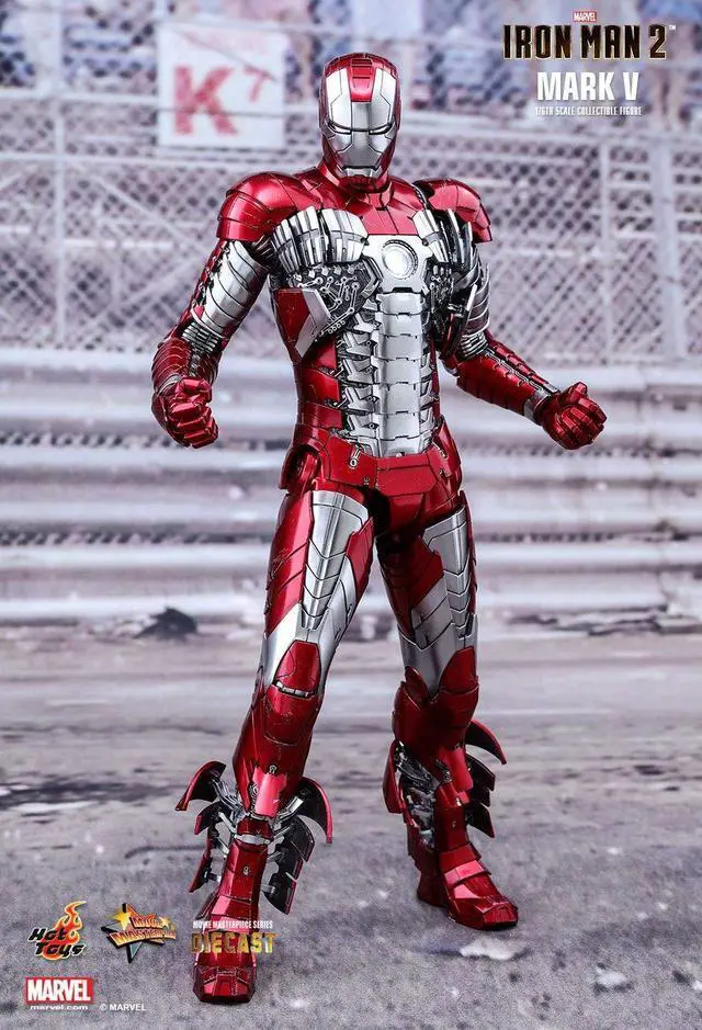 Alt view image 3 of 5 - Figure Hot Toys MMS400D18 - Marvel Comics - Iron Man 2 - Iron Man Mark V
