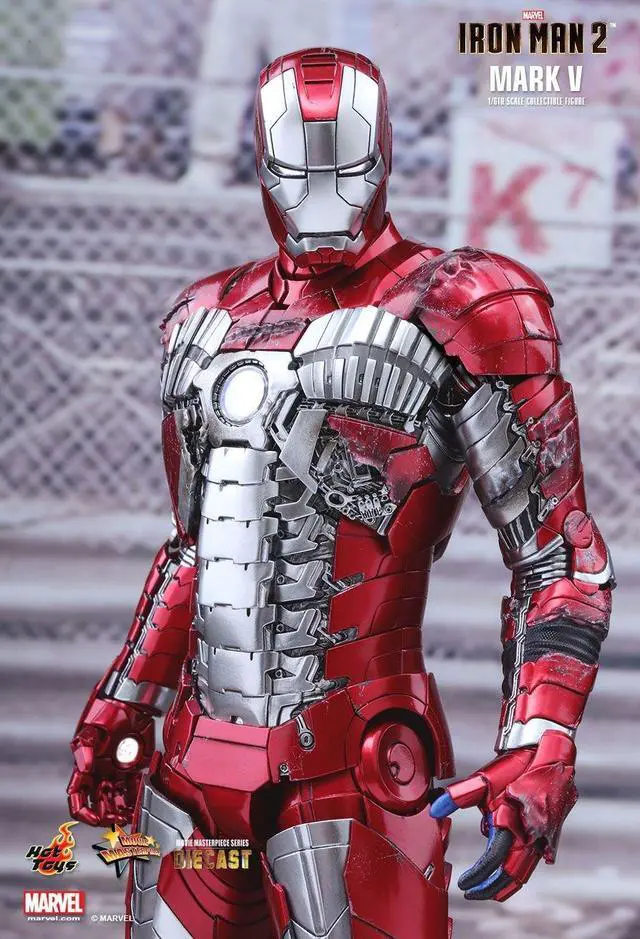Alt view image 4 of 5 - Figure Hot Toys MMS400D18 - Marvel Comics - Iron Man 2 - Iron Man Mark V