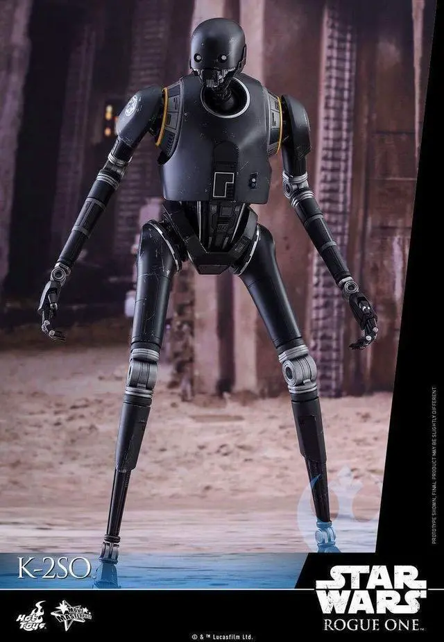 Alt view image 5 of 6 - Hot Toys Star Wars Rogue One A Star Wars Story K-2SO 1/6 Scale Figure