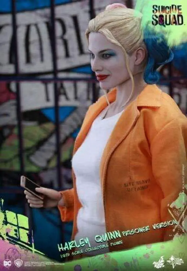 Alt view image 4 of 4 - Figure Hot Toys MMS407 - DC Comics - Suicide Squad - Harley Quinn Prisoner Version