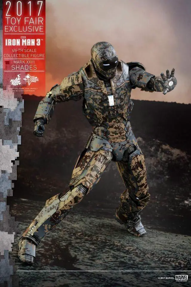 Alt view image 4 of 5 - Figure Hot Toys MMS415 - Marvel Comics - Iron Man 3 - Iron Man Shades Mark 23