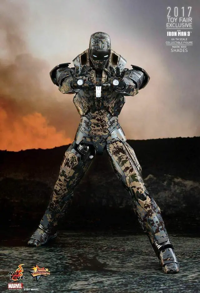 Alt view image 3 of 5 - Figure Hot Toys MMS415 - Marvel Comics - Iron Man 3 - Iron Man Shades Mark 23