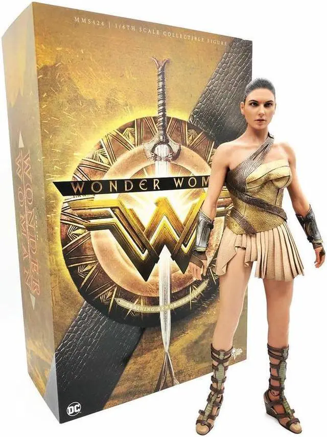 Alt view image 2 of 6 - hot toys dc comics wonder woman training armor version 1/6 scale figure