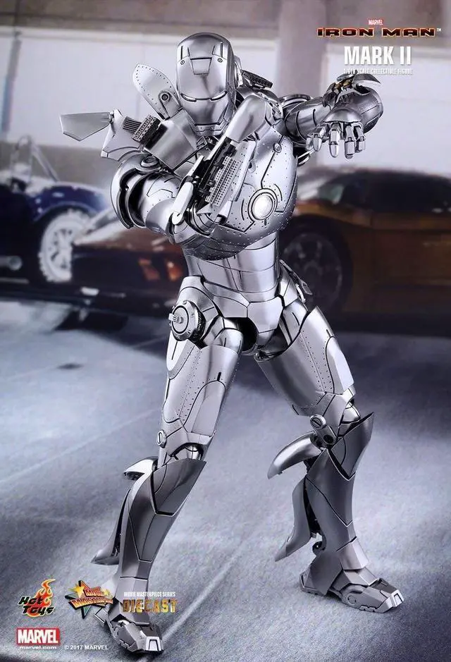 Alt view image 4 of 5 - Figure Hot Toys MMS431D20 - Marvel Comics - Iron Man - Iron Man Mark 2 Deluxe Version
