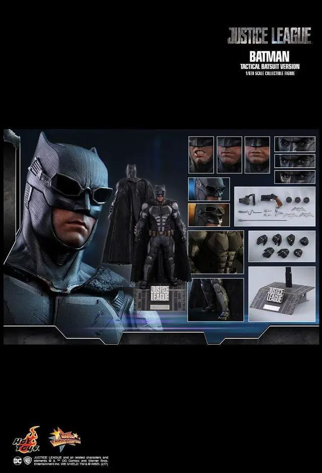 Alt view image 2 of 5 - Figure Hot Toys MMS432 - DC Comics - Justice League - Batman Tactical Batsuit Version Standard Version