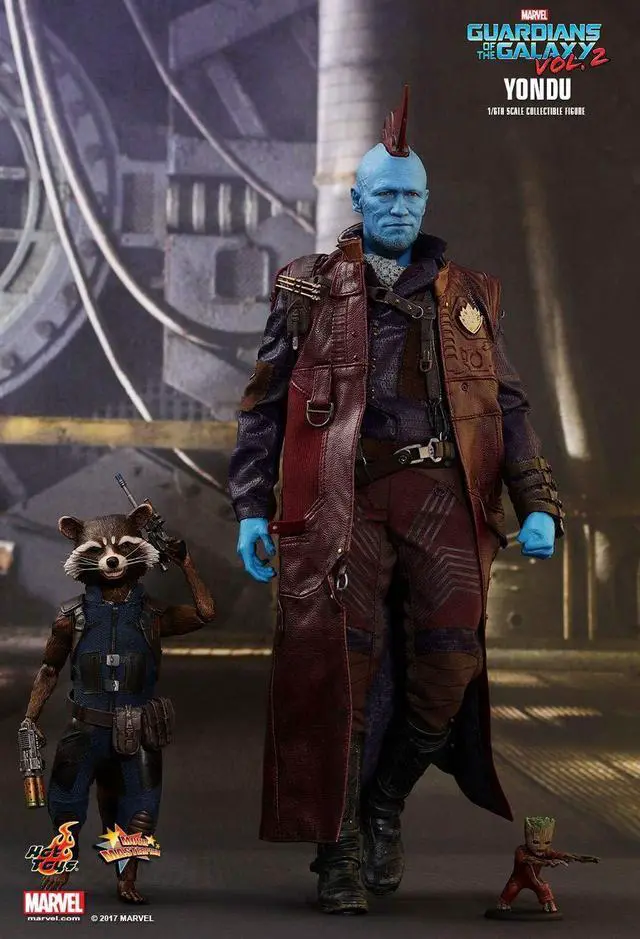Alt view image 4 of 5 - Figure Hot Toys MMS435 - Marvel Comics - Guardians Of The Galaxy Vol.2 - Yondu Standard Version