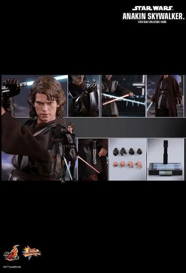 Alt view image 2 of 5 - Figure Hot Toys MMS437 - Star Wars 3 : Revenge Of The Sith - Anakin Skywalker