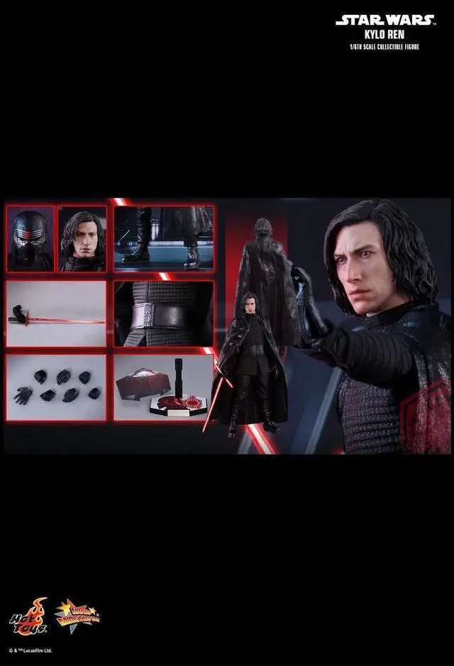 Alt view image 2 of 5 - Figure Hot Toys MMS438 - Star Wars : The Last Jedi - Kylo Ren