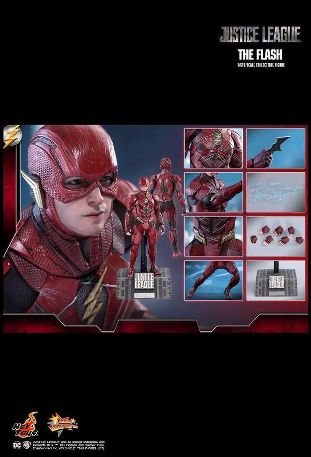 Alt view image 2 of 5 - Figure Hot Toys MMS448 - DC Comics - Justice League - The Flash