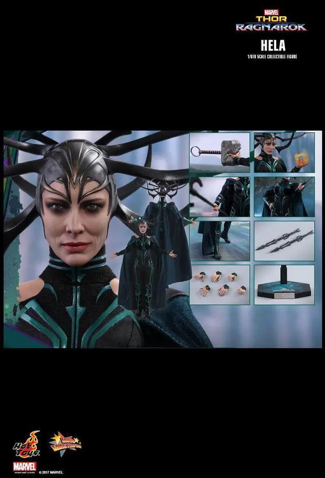 Alt view image 2 of 5 - Figure Hot Toys MMS449 - Marvel Comics - Thor 3 : Ragnarok - Hela