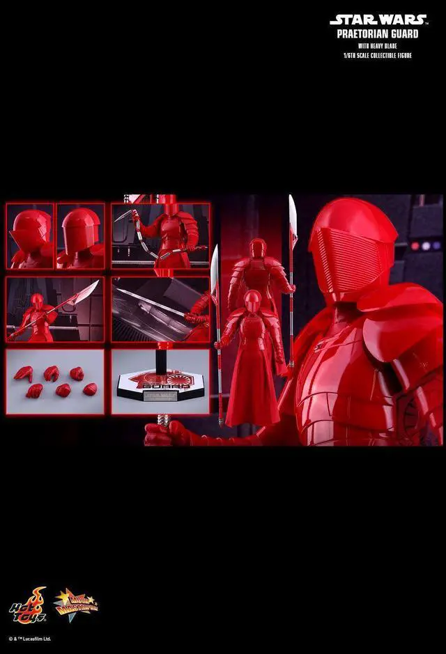Alt view image 2 of 5 - Figure Hot Toys MMS453 - Star Wars : The Last Jedi - Praetorian Guard With Heavy Blade