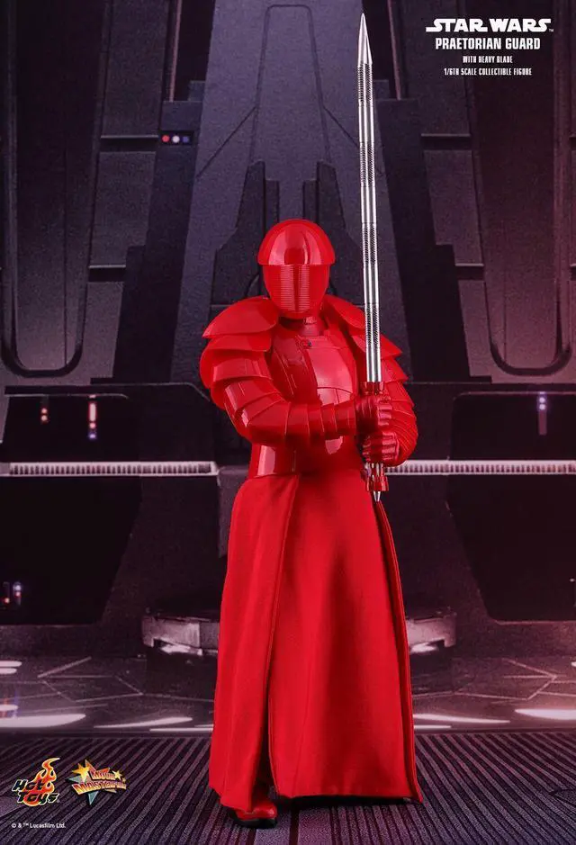 Alt view image 3 of 5 - Figure Hot Toys MMS453 - Star Wars : The Last Jedi - Praetorian Guard With Heavy Blade