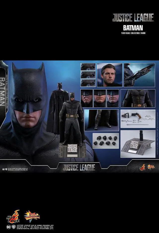Alt view image 2 of 5 - Figure Hot Toys MMS455 - DC Comics - Justice League - Batman Standard Version