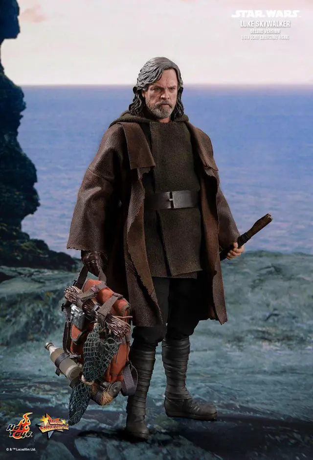 Alt view image 3 of 5 - Figure Hot Toys MMS458 - Star Wars : The Last Jedi - Luke Skywalker Deluxe Version