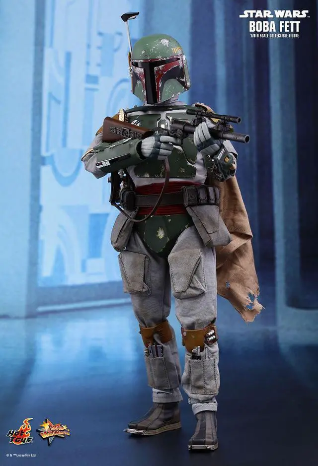 Alt view image 4 of 5 - Figure Hot Toys MMS463 - Star Wars 5 : The Empire Strikes Back - Boba Fett Standard Version